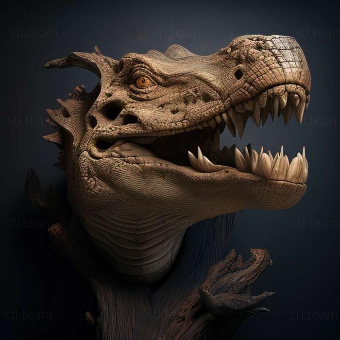 3D model Polonosuchus (STL)